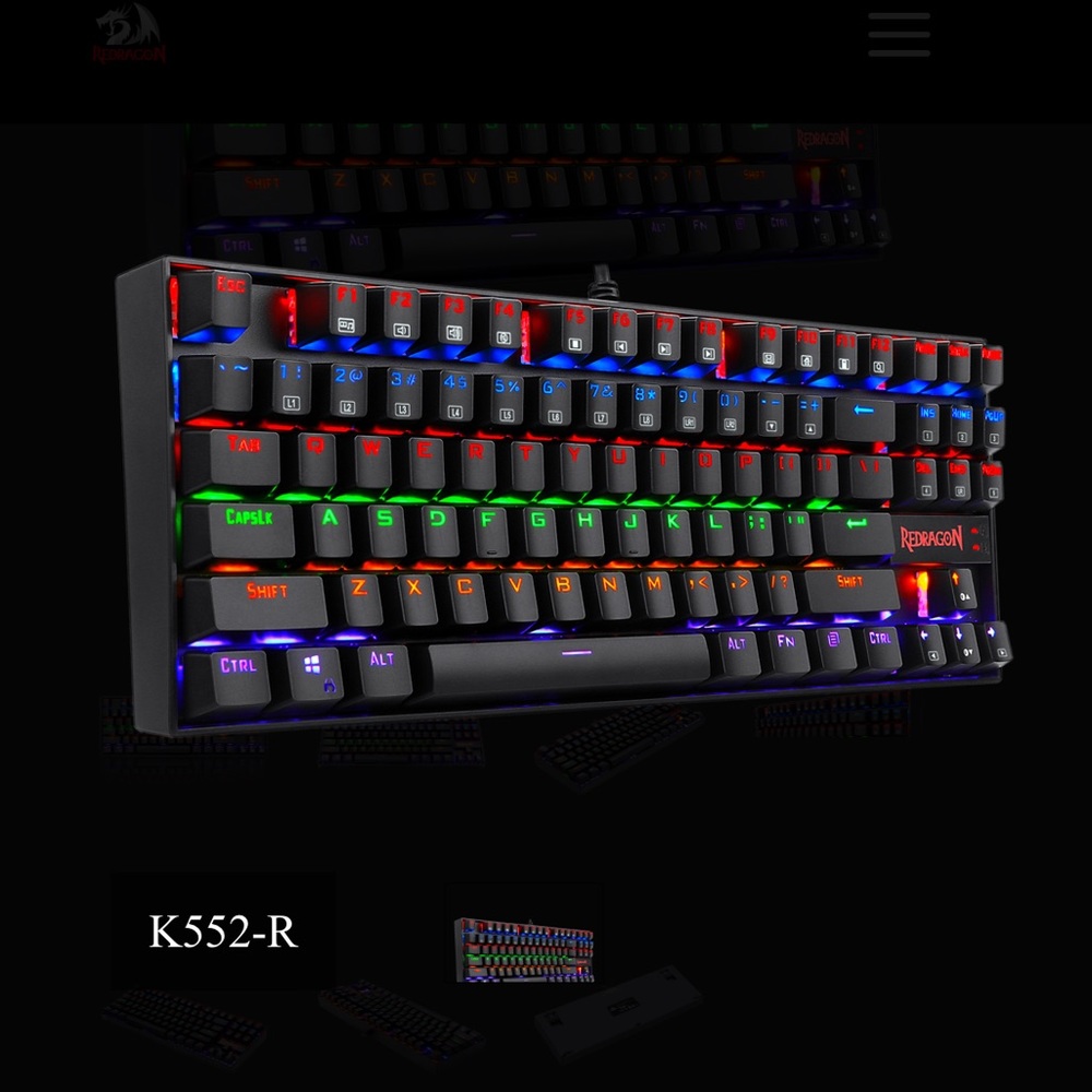 Redragon K552R-2 Mechanical Gaming Keyboard